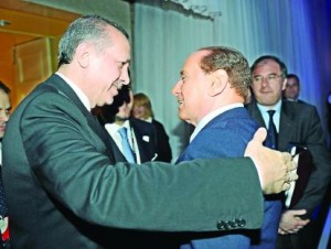 PM Erdoğan's good ties with hsi Italian counterpart Silvio Berlusconi may work in Turkey's favor. AA photo